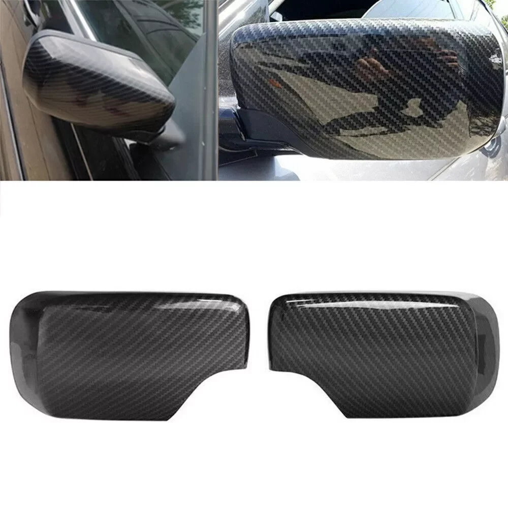 

Черные колпачки для боковых зеркал с узором из углеродного волокна, замена для BMW E46 316i 318i 318d 320d 320i 325i 328i 330d 330i 1998-2005 гг.