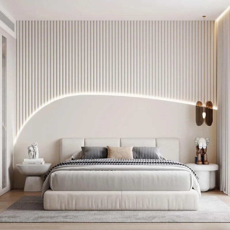 طقم شريط إضاءة LED أبيض بطول 20 قدم، 6500 كلفن، 360 شرائط مرنة قابلة للقص لغرفة النوم والمطبخ تحت كابي