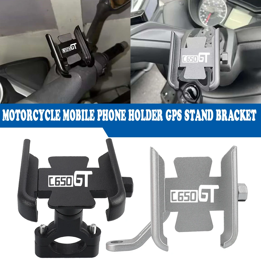 

C650GT Motorcycle Handlebar Mobile Phone Holder GPS Stand Bracket FOR BMW C 650GT C 650 GT 2011-2019 2024 2023 2022 2021 2020 19