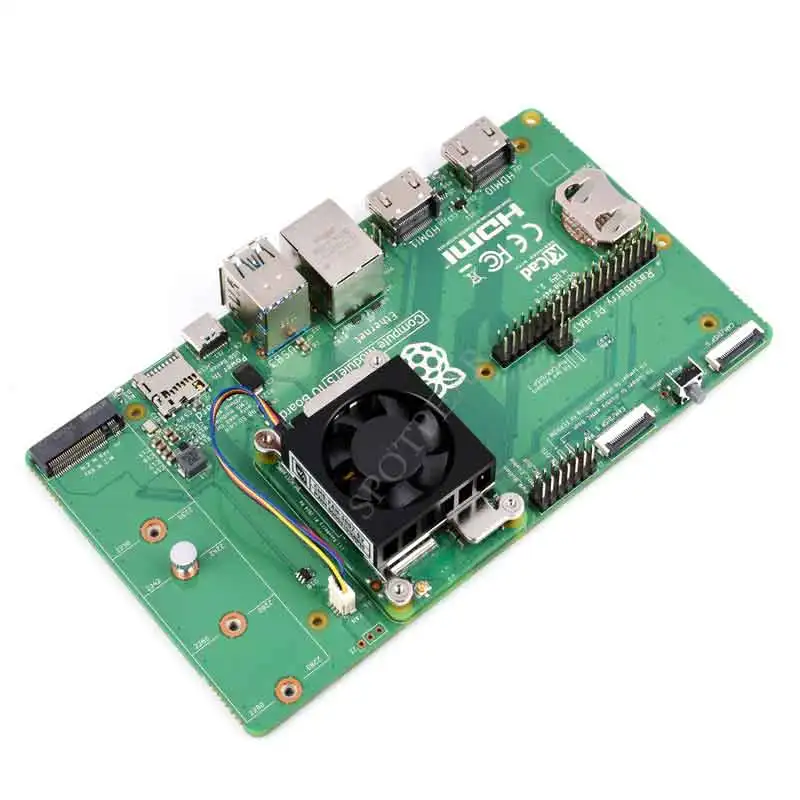 Ventola di raffreddamento CM5 per modulo di elaborazione Raspberry Pi 5 5V 3007 Basso rumore con nastro conduttivo termico