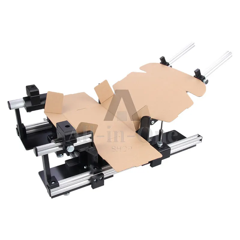 Aircraft box fixture auxiliary roller folding tool carton special folding carton artifact