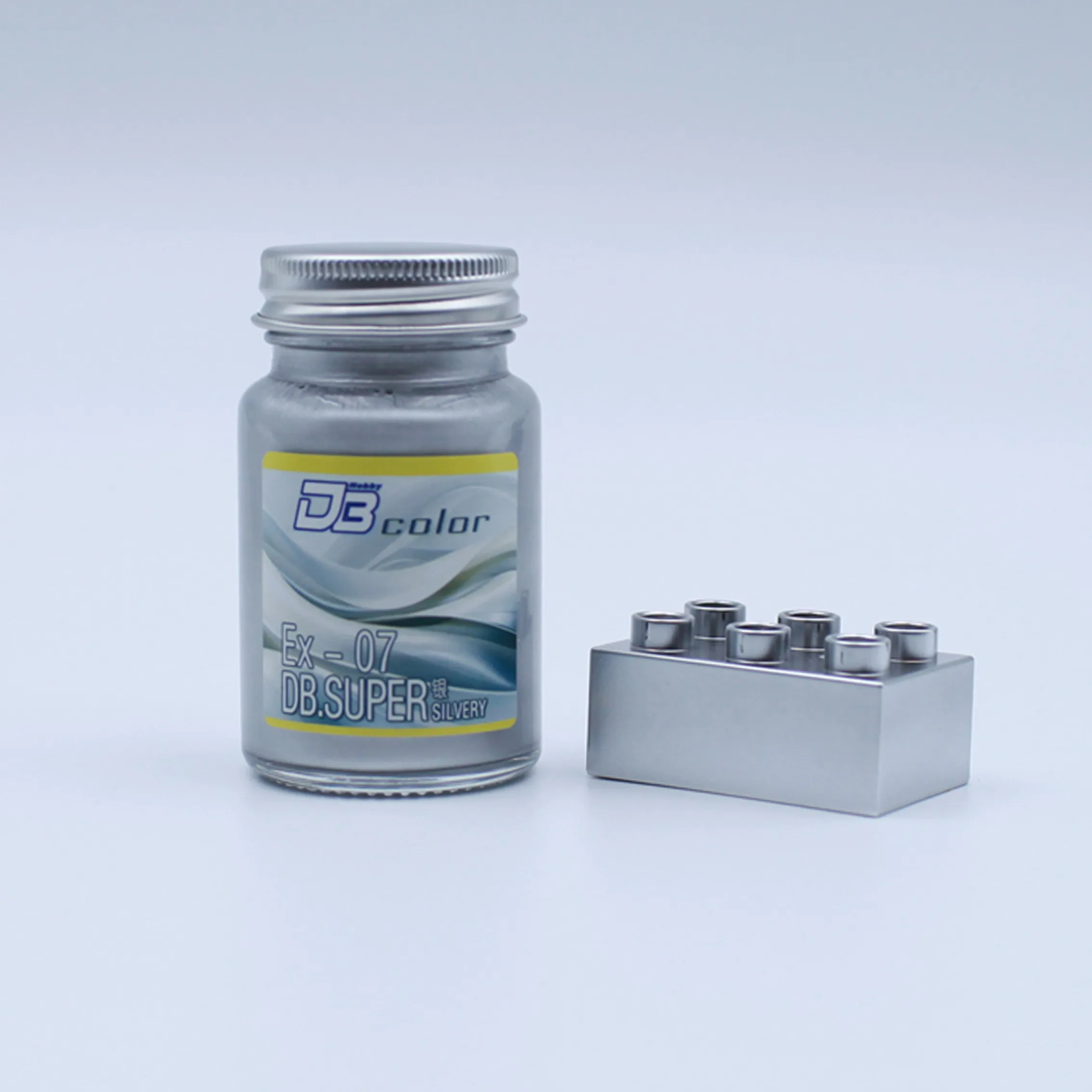 Paint EX-07 Super Silver MRHOBBY General Spray Special Oil Model