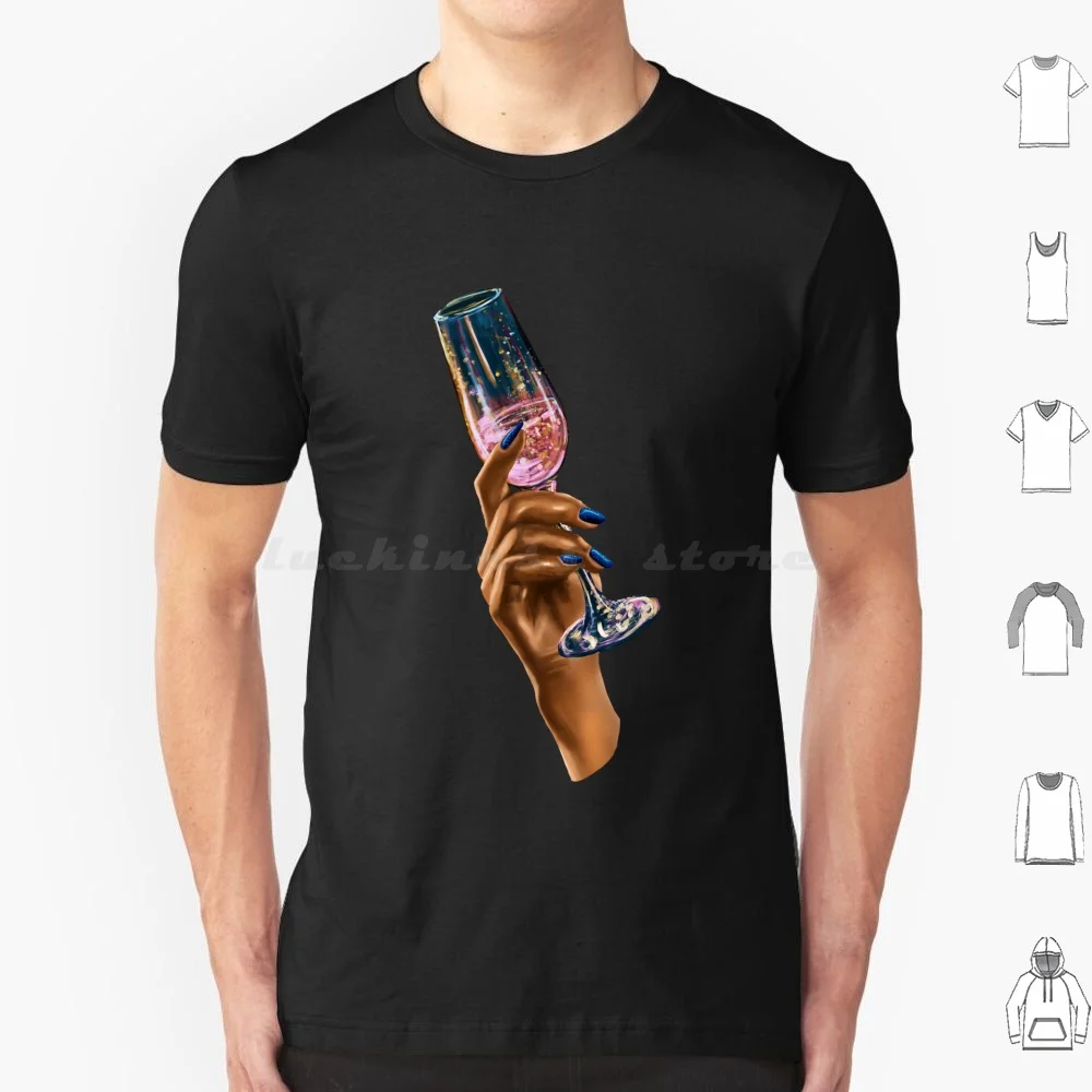 

She Would Have Made Such A Lovely Bride T Shirt Cotton Men Women DIY Print Sparkling Wine Wine Glass Problems Evermore Lyrics