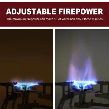 便攜式折疊戶外露營瓦斯爐,適合健行、野餐等戶外活動,功率3500瓦 8 最佳銷售 流浪漢爐灶 - №5