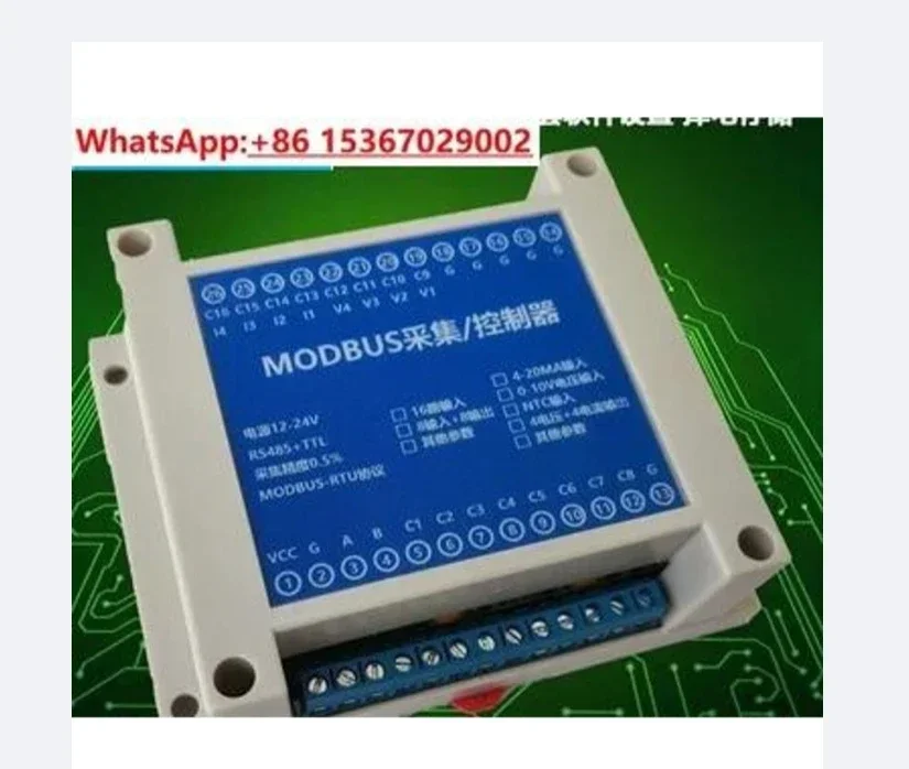 

8-16-32-канальный датчик температуры NTC к RS485 MODBUS-RTU, термистор модуля сбора данных