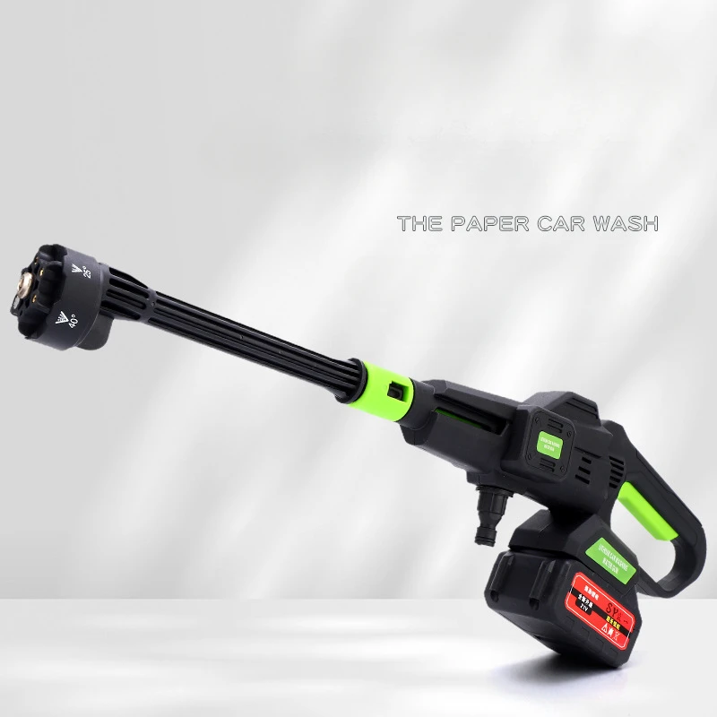 Household Portable Powerful Water Gun Wireless Car Wash High-pressure Water Gun Rechargeable Lithium Battery Car Wash