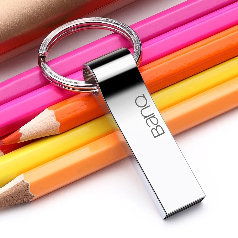 BanQ P9 USB Flash Drive, 64GB Metal Waterproof Pendrive USB Memory Stick 32GB pen Drive Real Capacity 16GB USB Flash U disk