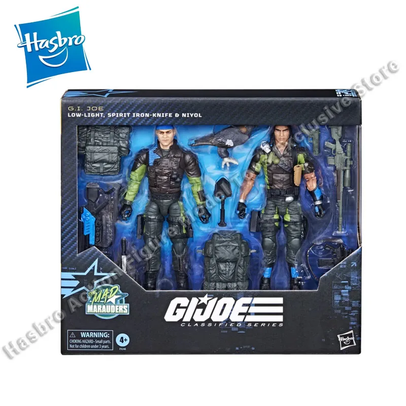 In Stock G.I. Joe 128 GI Joe Classified Series Mad Marauders Low Light Spirit Action Figure Model Toy Collection Hobby Gift