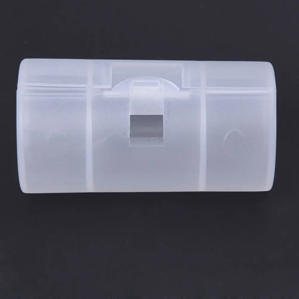 C Battery Adapter Holder Case Compact Converter Environmental PP Material Battery Replacement Size Use Camping