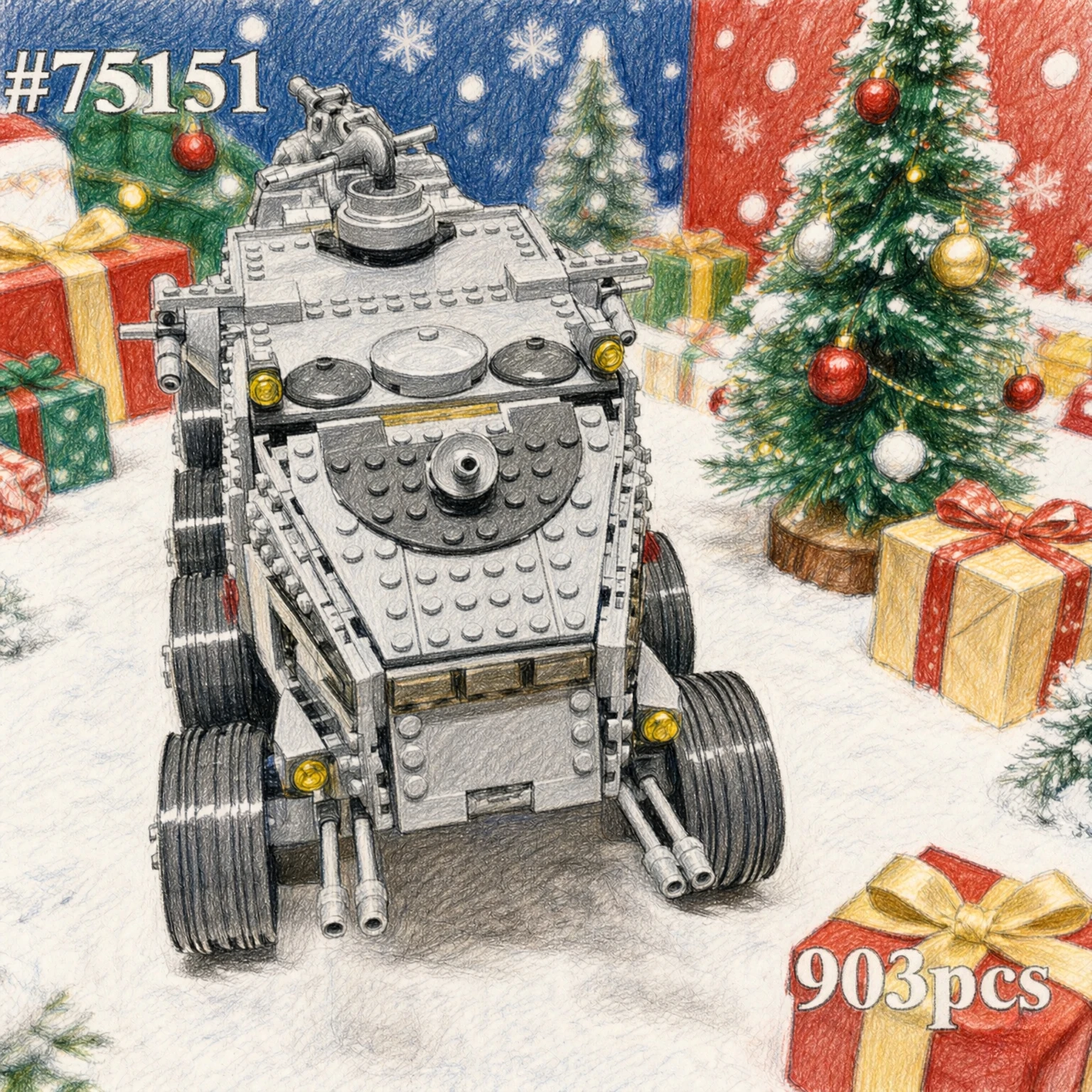 Набор строительных блоков «Тан – обзор и цена Lego Set Technic
