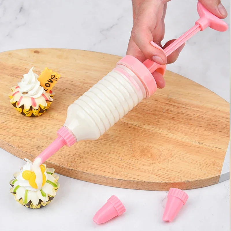 Cookie Cream Cake Press Decorating Gun Set Candys Biscuit Icing Piping Nozzle Pastry Dessert Butter Syringe Kitchen Baking Tools