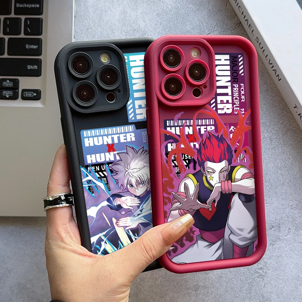 Hunter x Hunter Phone Case for Xiaomi Redmi Note 13 12 12S 11 11S 10 9 8 Pro Plus A3 13C 12C 10C 9C 4G 5G Ladder Lens Cover