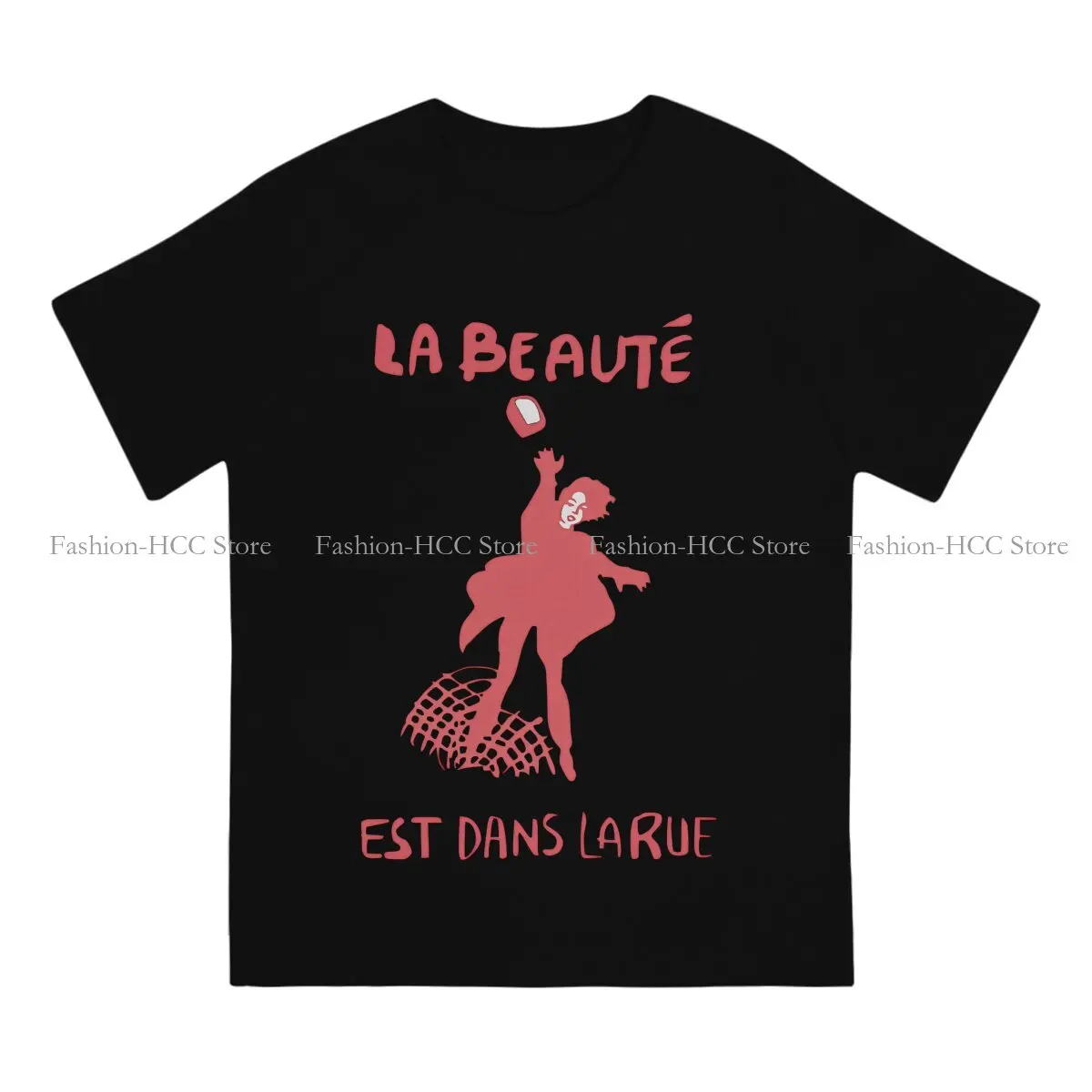 French Revolution Epic Transformation TShirt for Men La Beauté Est Dans La Rue Soft Casual Tee T Shirt High Quality Trendy