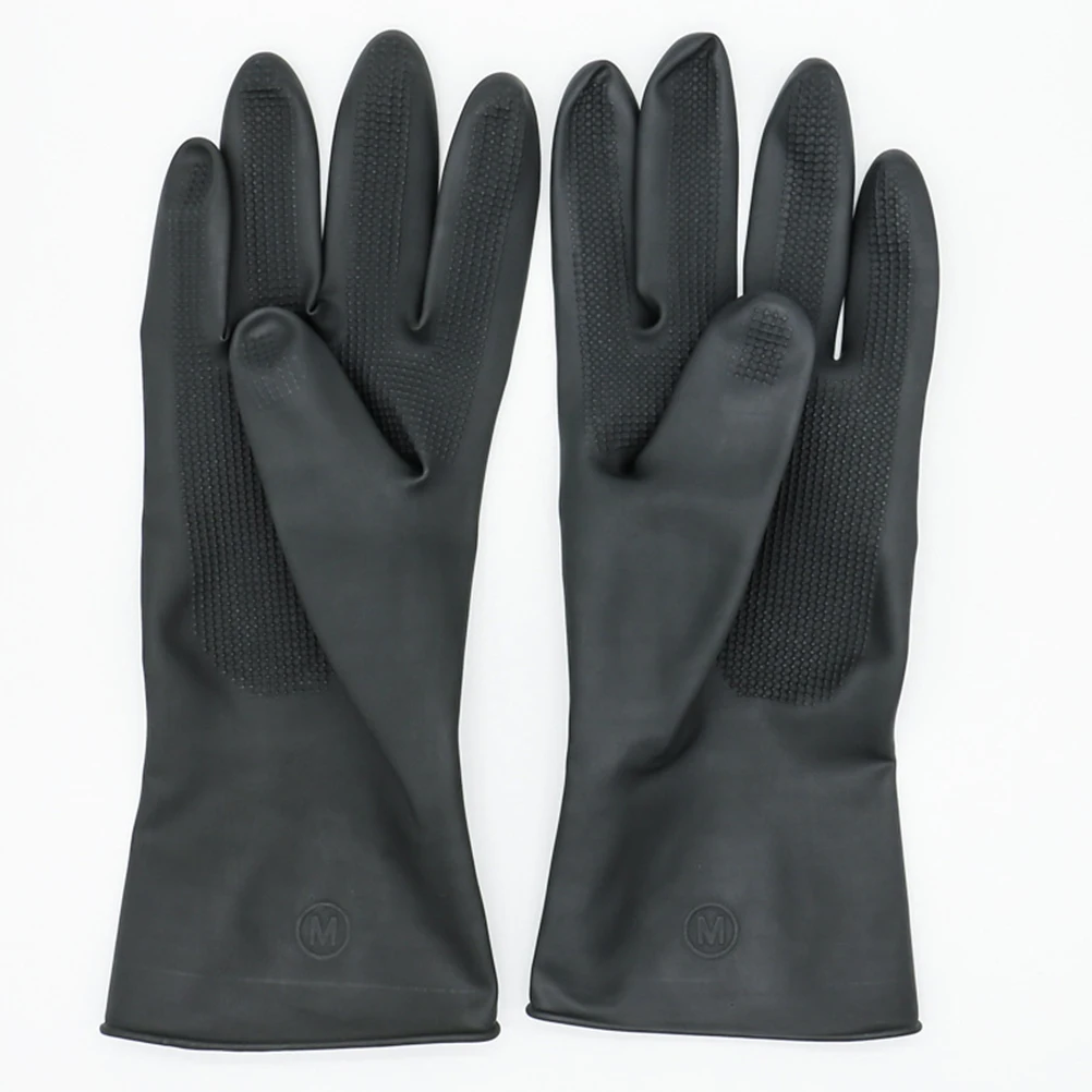 

High Elasticity Rubber Gloves Waterproof Anti-skid Protective Hairdressing For Home Gardening Cleaning Work