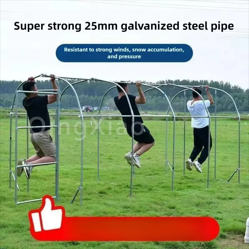 Outdoor Large Chicken Coop Waterproof Poultry Cage for Hens Ducks Geese Heavy Duty Galvanized Wire  Farm Animal Enclosure