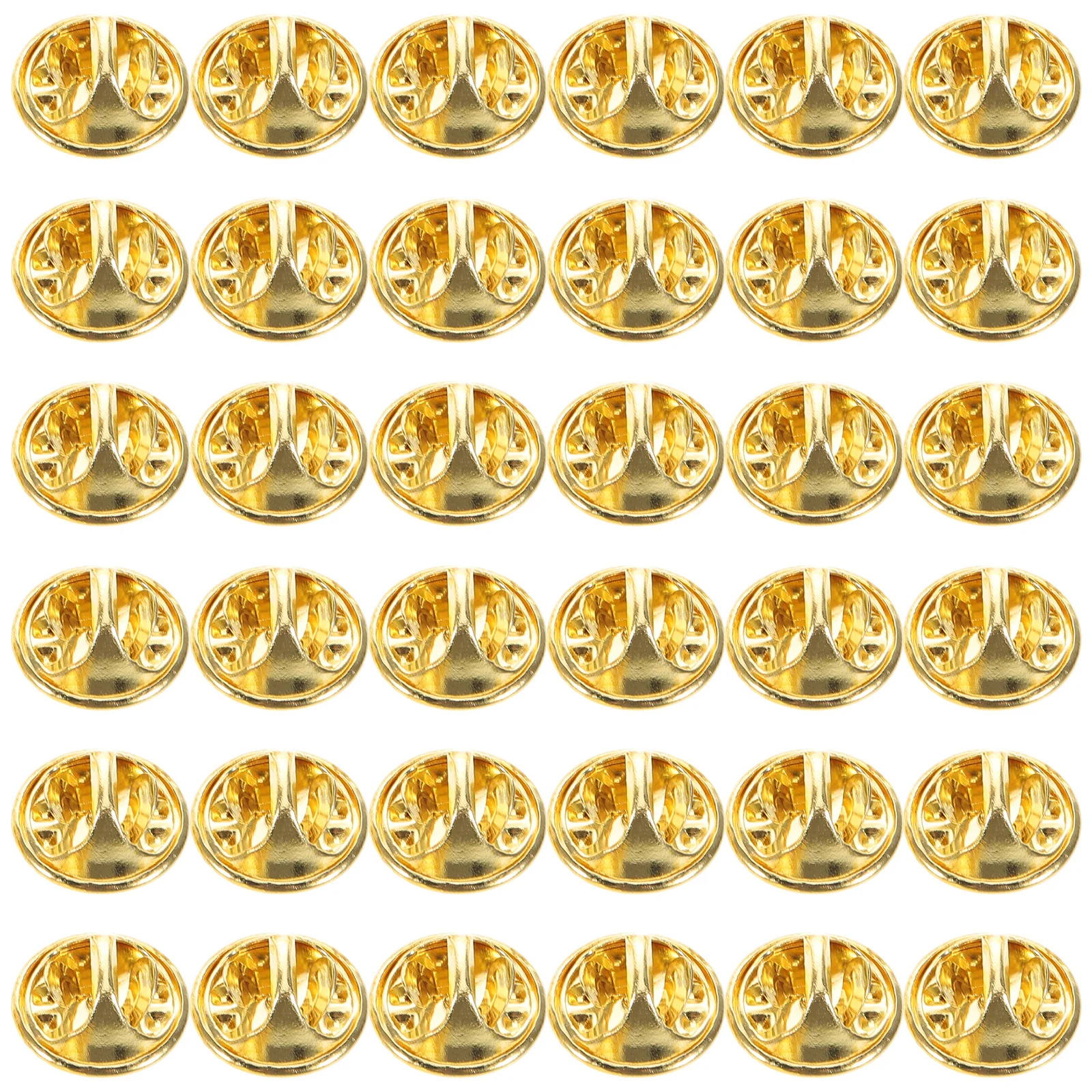 

100 pcs Butterfly Clutch Pin Backs Brass Locking Fasteners For Brooches Tie Pins Hat Badges Jewelry Craft Suit Accessory Keeper