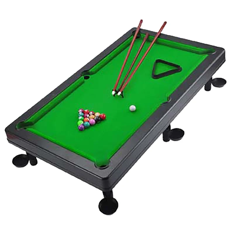 Travel Puzzle Props Children's Simulated Billiard Toy Kids Table Mini Game Desktop Miniature Pool Plastic Billiards