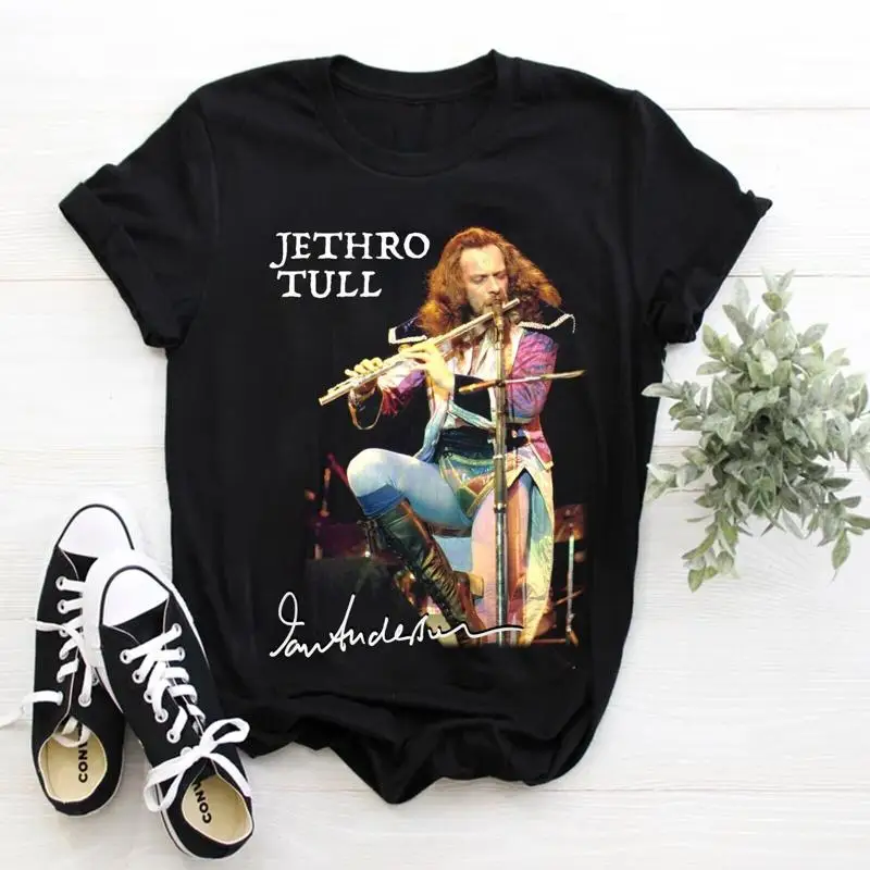 

Jethro Tull Live Ian Anderson T Shirt Cotton Men All Size 1N4165