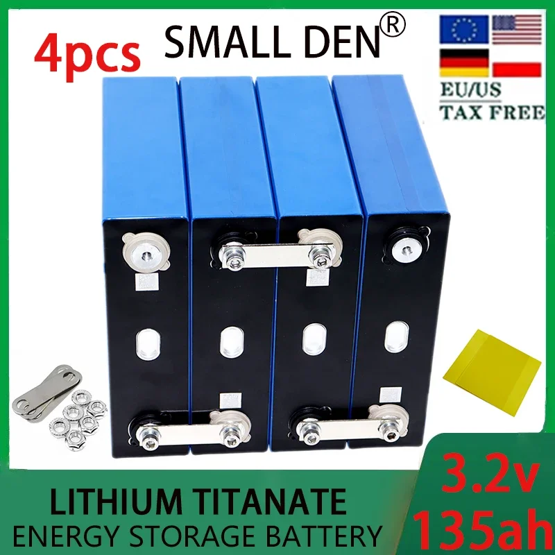 3.2 فولت 135 أمبير بطارية ليثيوم فوسفات الحديد القابلة لإعادة التدوير لعربة جولف يانغنغ ، دراجة نارية ، بطارية محرك السيارة