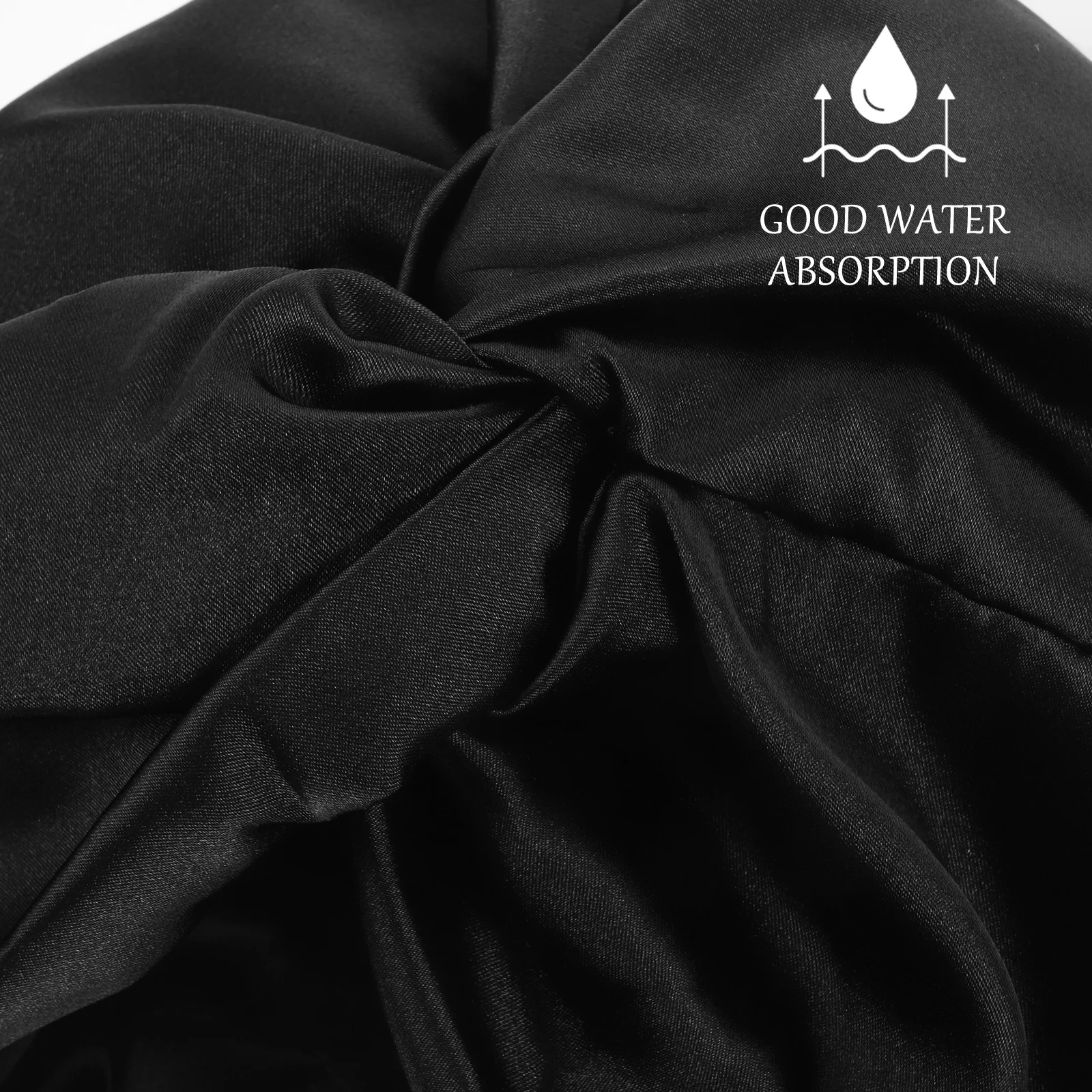 

Women Sleeping Hat in Imitation Silk Soft Breathable for Hair Frizz Prevention Suitable for Shower and Face Washing