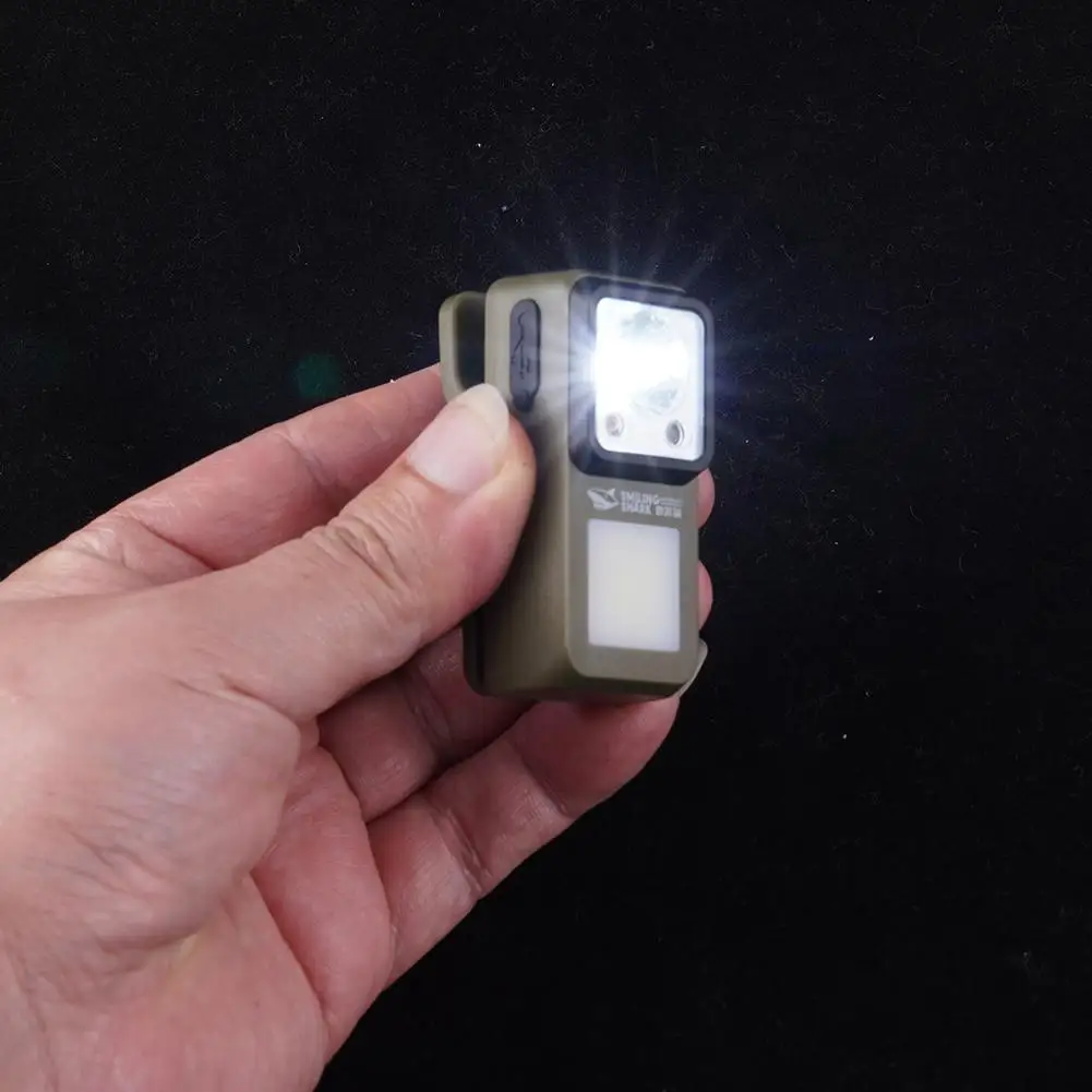 LED-Taschenlampe mit Magnetklemme für den Außenbereich, extrem lange Leuchtdauer, Arbeits- und Notfalllampe, wiederaufladbar, zum Anbringen, ideal zum Campen und Wandern. – Detail 15