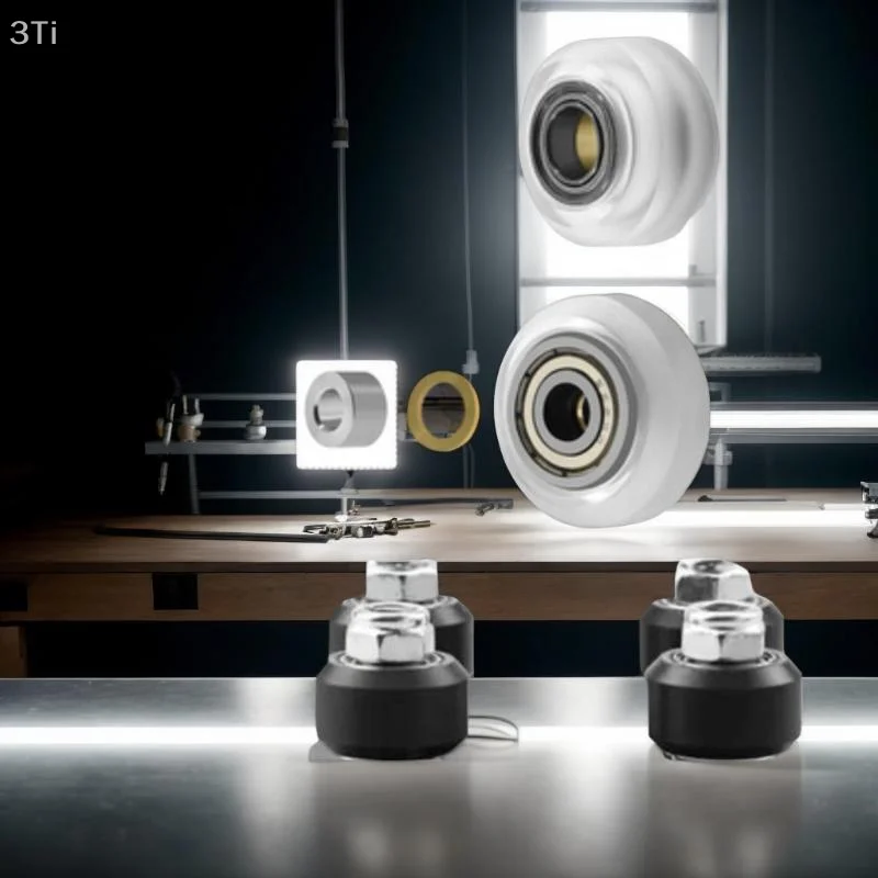 

1 комплект прочных однотонных колес с помпоном, пластиковое колесо, колесо POM, V-образный натяжной шкив для V-образной направляющей OX с ЧПУ для 3D-принтера с ЧПУ