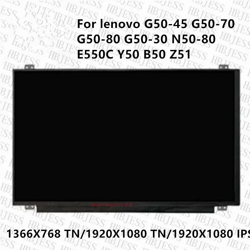 Imagem -02 - Matriz de Display Led Lcd para Lenovo Tela para G5045 G5070 G5080 G5030 N5090 E550c Y50 B50 Z51 Ips Fhd 1920x1080 Original 156