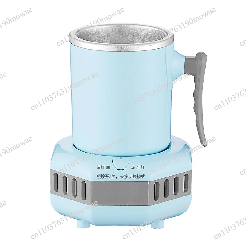 Quick-cooling cup, physical cooling for drinks, ice making, heating, chilling, office desktop dual-use hot and cold instant