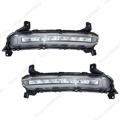 Imagen 2 del producto Luz de circulación diurna del parachoques delantero para Kia Borrego Mohave 2016 2017 2018 2019 iluminación delantera Exterior automática 922072J000 922082J000