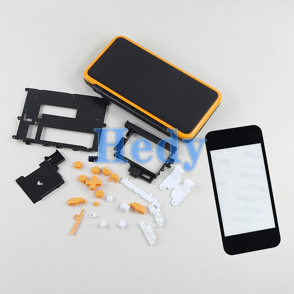 NEW2DSXL 2DSXL LL 쉘 커버 케이스 용 교체 전체 하우징 쉘 케이스 커버 NEW 2DS XL 게임 콘솔 용