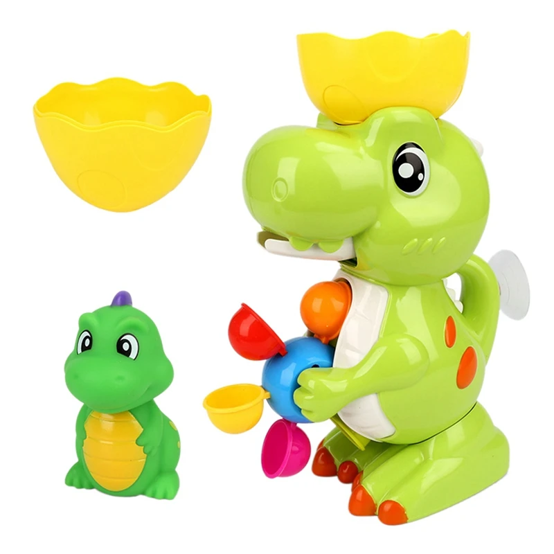 Baby Zhuanzhuanle Toy Bathroom Bath Water Play Dinosaur Water Wheel Children's Bath Toy