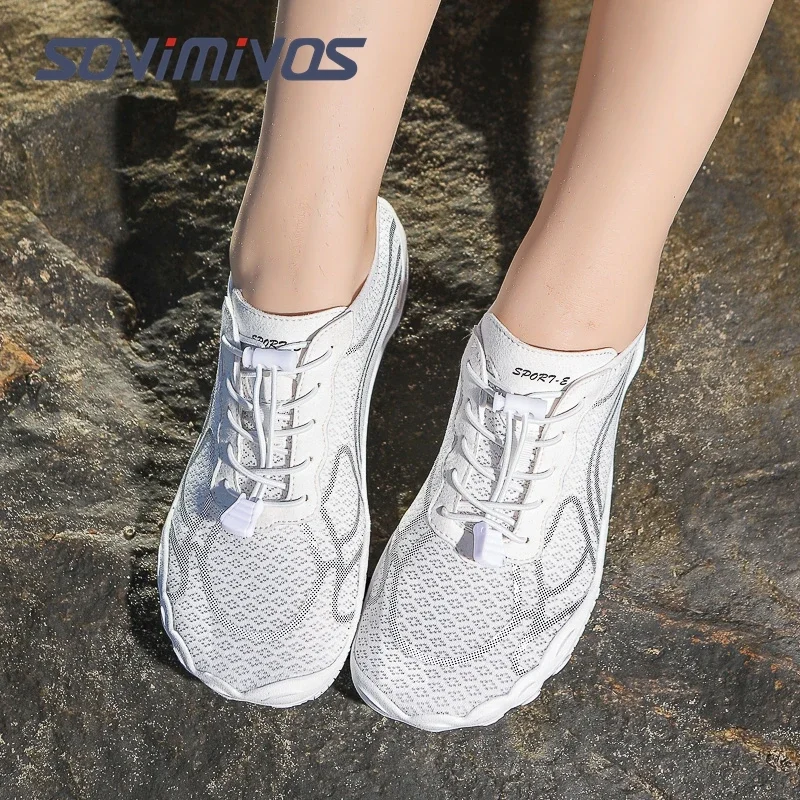 Men's Cross-Trainer | Barefoot & Minimalist Shoe | Zero Drop Sole | Wide Toe Box Aqua Shoes Five-finger Swimming Shoes for Women - Image 5