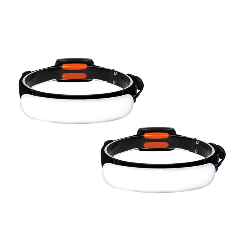

AC62-COB Headlamp Portable Headlight With Battery Flashlight USB Rechargeable Work Light Outdoor Head Torch