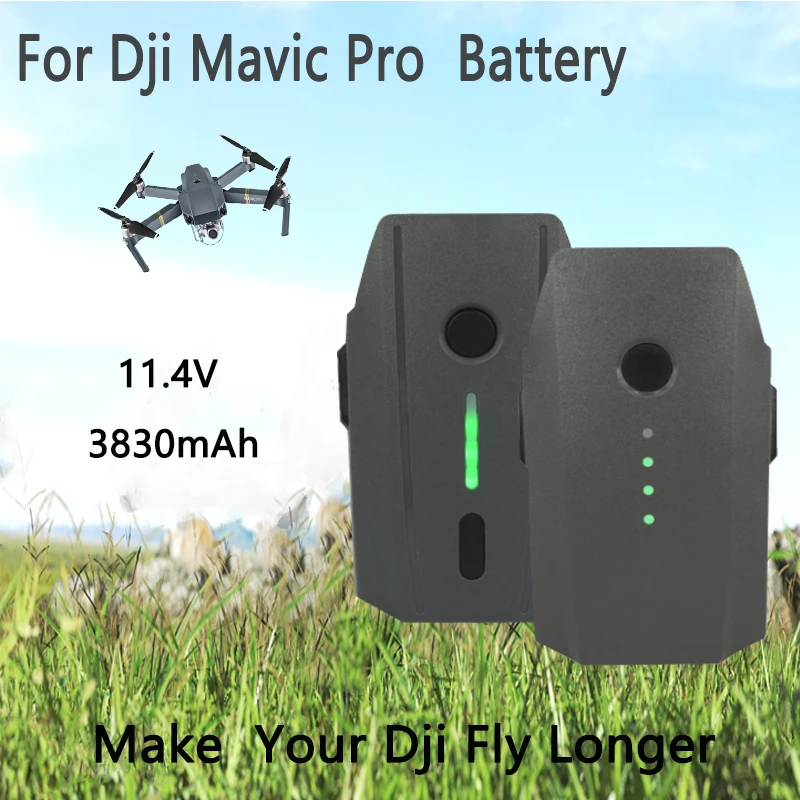 

3830mAh For MAVIC PRO Drone Replacement LiPo Battery for DJI Platinum FPV Quadcopter RC