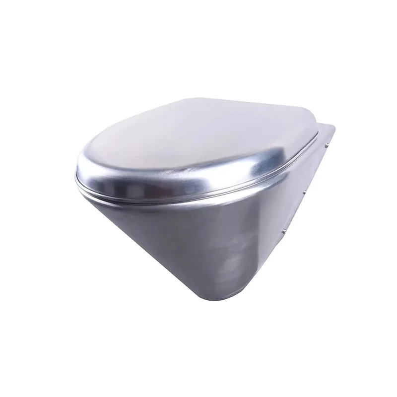 Wall Hung Prison Stainless Steel WC Toilet