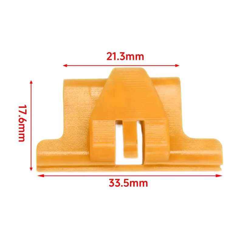 B157-58-815 10PCS H-22 Fix buckle suitable for decorative buckle of automobile running wat trough and running water baffle