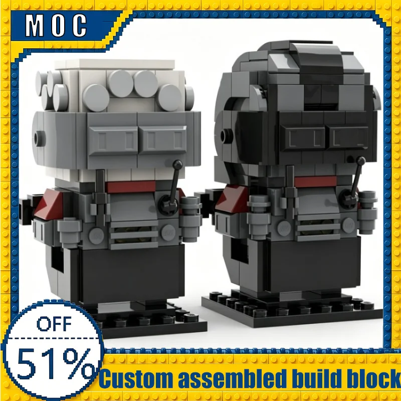 

NEW 409PCS Echo Mini Character Hero MOC Model Building Blocks Technology Creative Educational Assembly Toy Birthday Gift For Boy