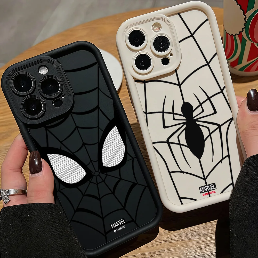 Anime Spidermans Cool Phone Case for iPhone 17e 17 16e 16 15 14 13 12 11 Air Pro Max XR XS X 7 8 6 6s Plus Soft TPU Back Cover view 3