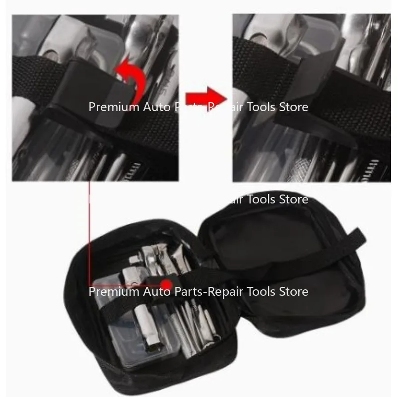 Suitable for Off-road Motorcycle Rear Mudguard Nylon Edging Bag, Dust Bag, Modified Parts Toolbox Bag