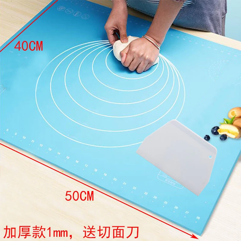 50x70 65x45 50x40cm Extra Large Silicone Mat Kneading Surface Non-stick Dough Rolling Baking Kitchen Pastry Cooking Accessories