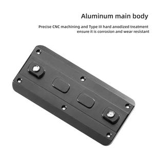 FANAUE-MO-LOK Ark Rail Tripé Mount Adapter, Ballead Quick Release Plate, Arca-Swiss, RRS Dovetail Hunting for Rifle Main Bipode Sales for Rifle - №5