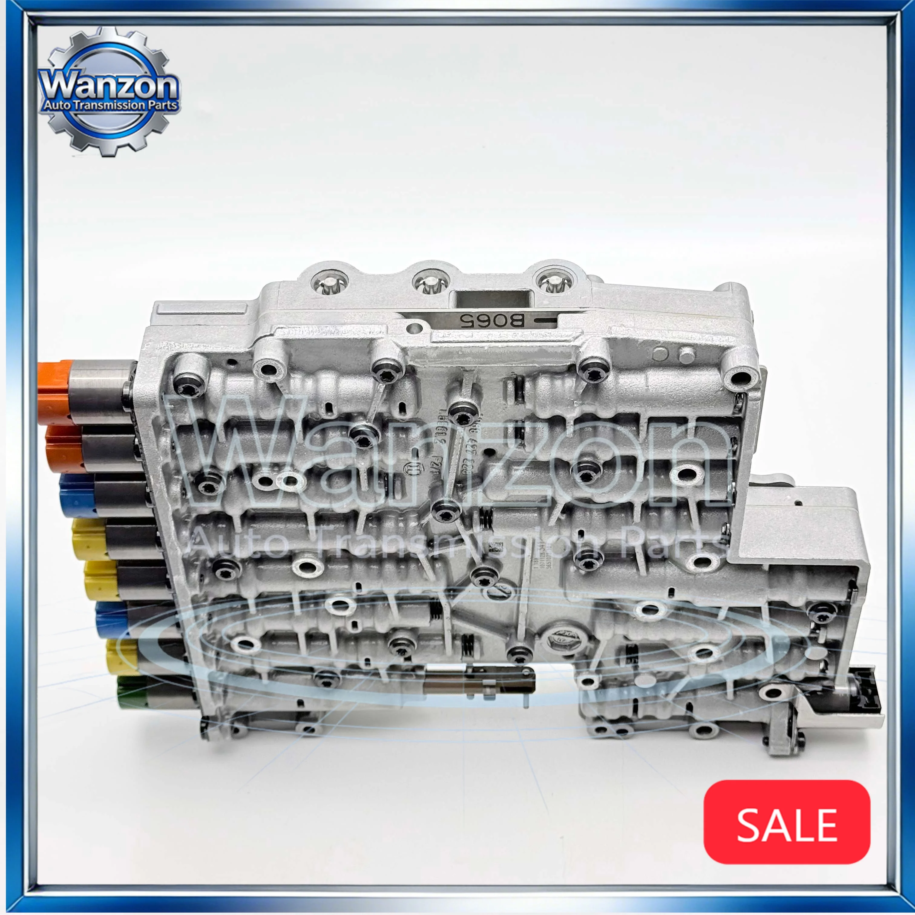 6HP21 6HP26 6HP28 6HP32 ZF6HP21 Transmission Valve Body with 9pcs  Solenoids A065 B065 For Range Rover Discovery BMW
