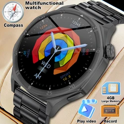 LIGE 2025 Smart Watch Men GPS Tracker Compass Advanced Sports Emotional Health Assistant Altimeter NFC Smartwatch Long Endurance