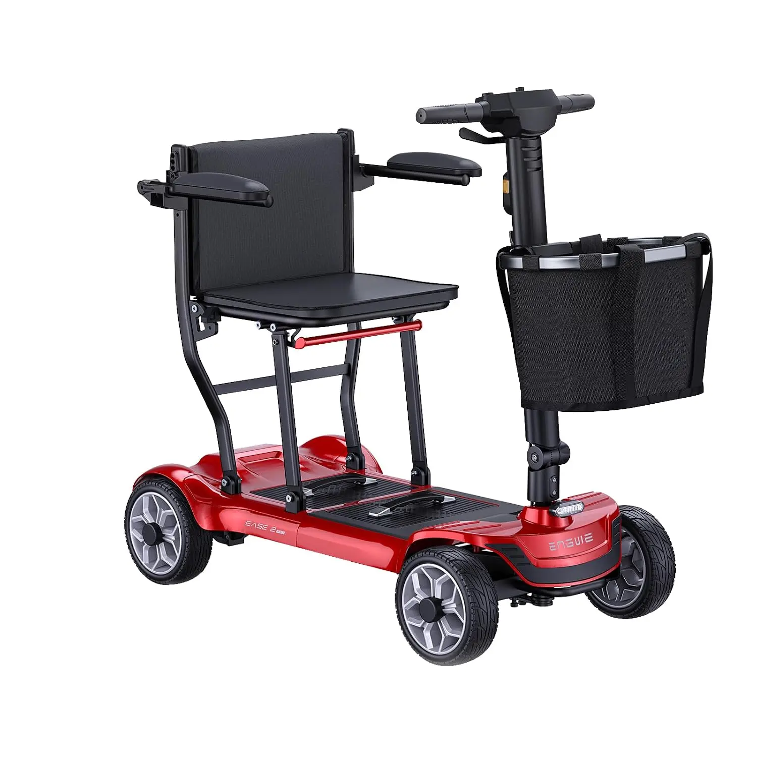 Ease 2 Pro Mobility Scooter for Seniors, 384Wh Lithium Batteries &15 Miles Long Range, 42 lbs Lightweight Folding–, Customized