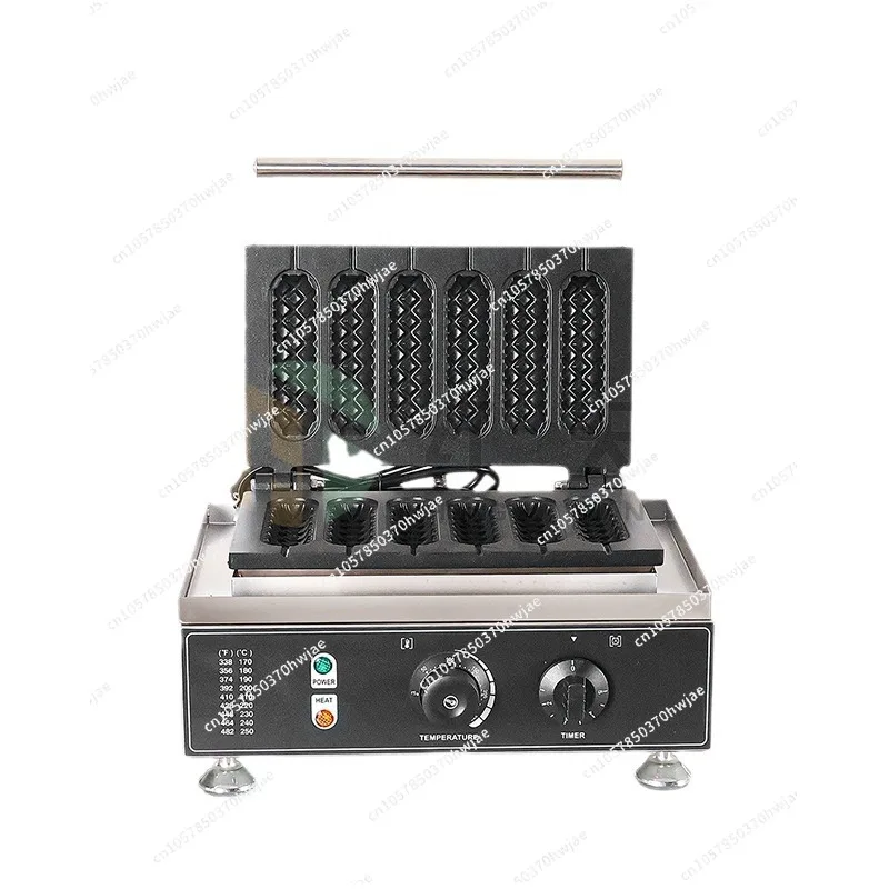 Commercial electric heating six-grid crispy stick machine, Danish milk stick machine corn machine, five-grid crispy stickmachine