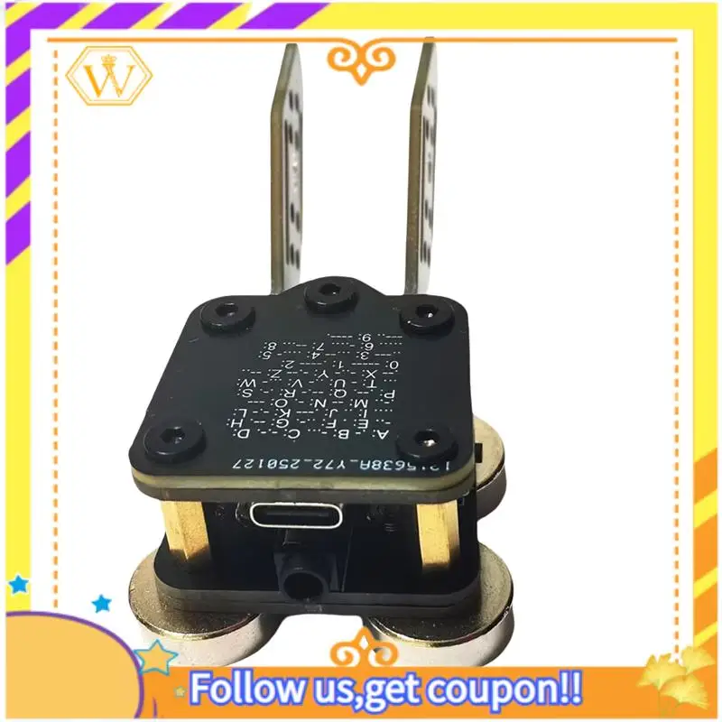 Latest-DIY PCB Radio Propeller Key Paddle, Magnetic CW Morse Key Telegraph For CW Shortwave Portable Use