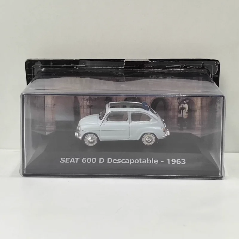 

Коллекционная модель автомобиля IXO Diecast 1:43 SEAT 600 D DESCAPOTABLE 1963 из сплава, для декора, праздничный подарок, игрушка, статическая модель для демонстрации