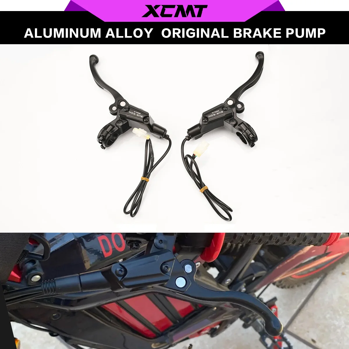 For Surron Light Bee X New Integrated Brake Pump System Set Front Rear Brakes Original Dirtbike Accessories