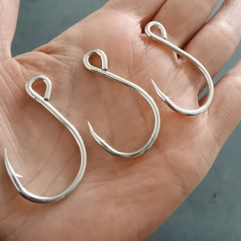 

50 шт., железная пластина, рыболовный крючок Luya, медленный встряхивающий крючок, одинарный крючок с большим ушком, морская рыбалка, железная пластина, лодка, высокоуглеродистая сталь, pesca