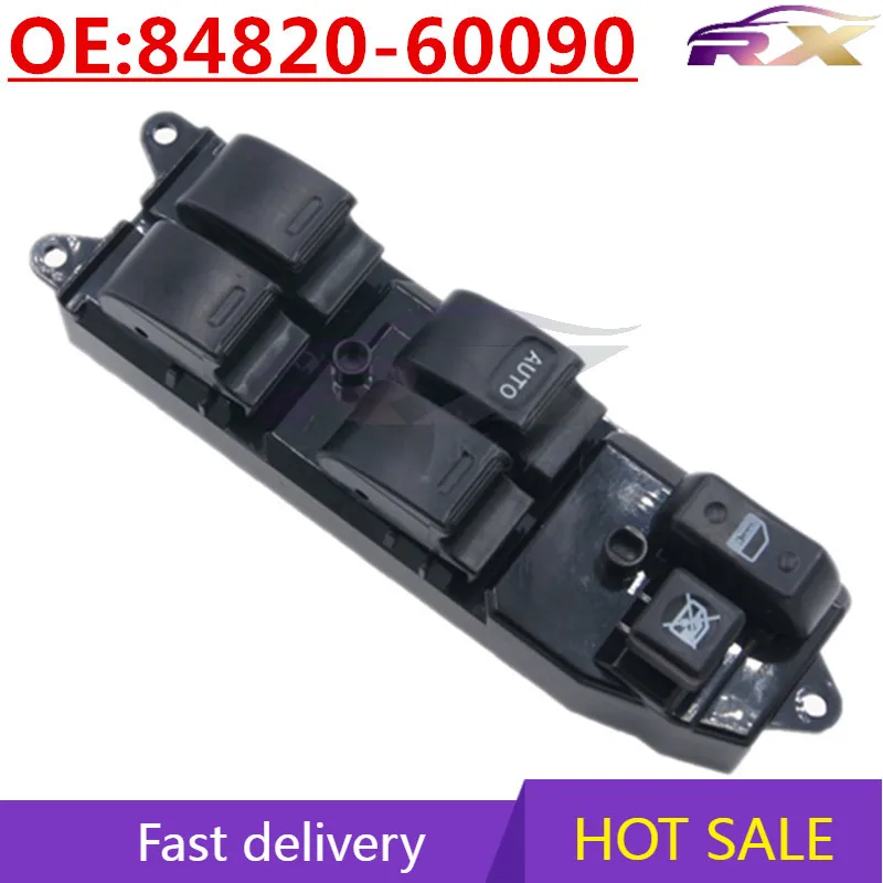 

OEM:84820-60090 Power Window Master Control Switch For Toyota Yaris